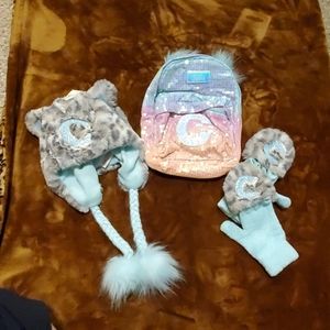 Justice Backpack set